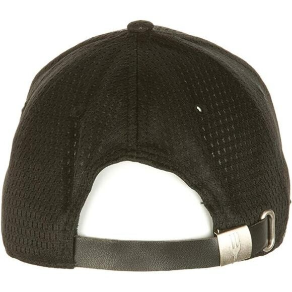 Black Chef Hat Adjustable Cool Vent Baseball Cap with Sweatband One Size - Picture 3 of 6